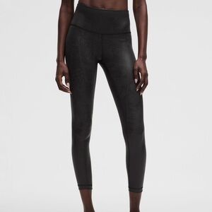 Lululemon Wunder Train High-Rise Tight 25” Matte Foil